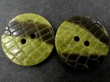 23mm Guziki ozdobne 12 sztuk kolor ZIELONY KHAKI MORO K283 guzik dwudziurkowy do marynarki płaszcza swetra sklep z guzikami