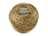 CAMELLIA 20g 190m ZŁOTY ŻÓŁTY 419 kordonek metalizowany YarnArt hurtownia kordonków Warszawa