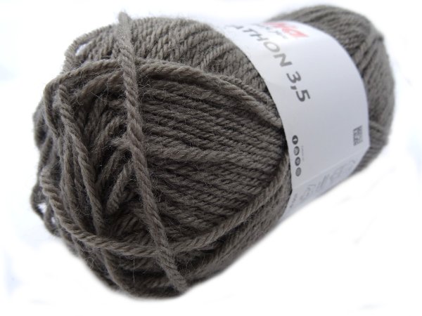 MARATHON 3,5 włóczka 6  BRĄZ SPŁOWIAŁY 50g 125m KATIA na żakardy delikatna dla dzieci włóczki na sweterki nie gryzie OUTLET