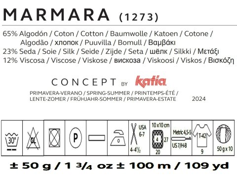 MARMARA bawełna z jedwabiem 102 MIX RÓŻ ECRU PEACH 50g 100m 23% jedwab 65% bawełna 12% wiskoza włóczka eko