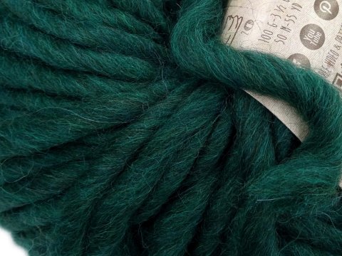 LOVE WOOL 133 ZIELONA BUTELKA  włóczka KATIA cena za 100g 50m NOWY KOLOR 2024/2025 wełna czesankowa sklep z włóczkami Kati