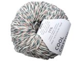 COOL COTTON 80 JASNE ECRU ROŻ MINT  włóczkaKatia 50g 145m multi bawełna w multi kolorze sklep z włóczkami Katii