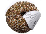 COOL COTTON 83 JASNE ECRU BUTELKA ORANGE YELLOW  włóczka Katia 50g 145m multi bawełna w multi kolorze sklep z włóczkami Katii