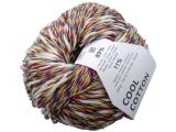 COOL COTTON 87 JASNE ECRU RED BLUE YELLOW włóczka Katia 50g 145m multi bawełna w multi kolorze sklep z włóczkami Katii