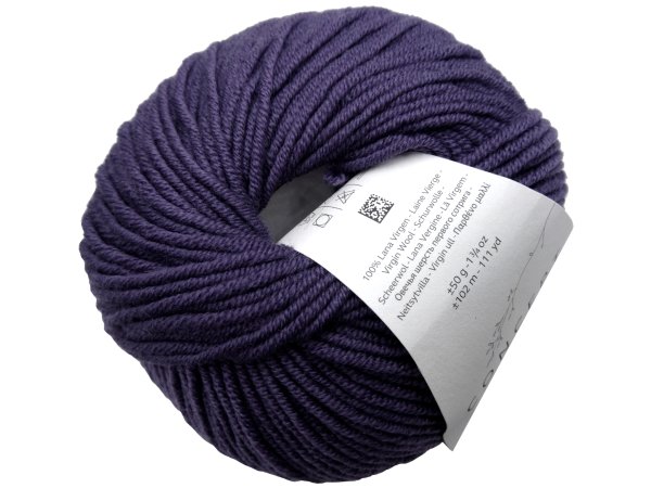 MERINO 100% 99 CIEMNY FIOLET ZGASZONY włóczka Katia 50g 102m 100% wełna merynos sklep z włóczkami Warszawa