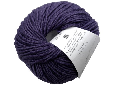 MERINO 100% 99 CIEMNY FIOLET ZGASZONY włóczka Katia 50g 102m 100% wełna merynos sklep z włóczkami Warszawa