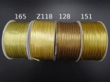 3mm wstążka atłasowa 137m dwustronna  165 ZŁOTY WPADA W OLIWKĘ 100% nylon z dużym połyskiem gęsto tkana największa pasmanteria