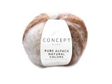 Pure Alpaca Natural Colors 102 SZARY MIX BEŻ KATIA 50g 100m włóczka SUPERFINE ALPACA nowość na 2024/2025