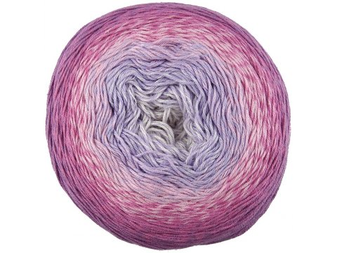 FLOWERS 281  włóczka YarnArt 250g 1000m cienka bawełna