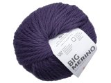 Big Merino 61 CIEMNY FIOLET 100g 80m włóczka Katia puszysta gruba wełna merino extrafine na czapki swetry