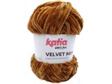 VELVET MINI 204 BRĄZOWY włóczka Katia 50g 75m welur welurowa włóczki na maskotki dla dzieci kocyk czapkę sweterek