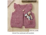 VELVET MINI 212 RÓŻ INDYJSKI włóczka Katia 50g 75m welur welurowa włóczki na maskotki dla dzieci kocyk czapkę sweterek