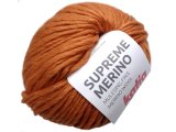 SUPREME MERINO 104 POMARAŃCZOWY ORANGE 50g 75m Katia włóczka 55% merino/alpaka wełna czesankowa mulesing free sklep z włóczkami