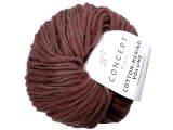 COTTON-MERINO VOLUME 214 BRĄZ SPŁOWIAŁY włóczka KATIA Concept 50g 100m Cieniowana po grubości sklep z włóczkami Goldpol