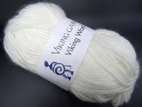 VIKING WOOL włóczka 500 BIAŁY OFF WHITE Viking Garn 50g 100m 100% wełna czesankowa na sweter czapkę sklep GOLD-POL Warszawa