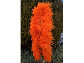 Szal 6ply boa ORANGE FLUO...