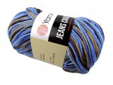 Jeans Crazy 7202 MIX BLUE YarnArt 50g 160m mix cieniutkiej bawełny na letnie dzianiny maskotki dostępne w Goldpol Warszawa