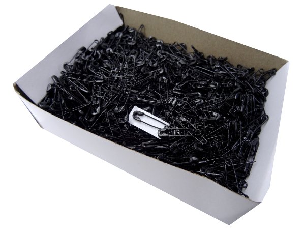 Agrafki do numerów startowych 22mm "00" CZARNE cena za 1728szt agrafka luzem metalowe hurt detal Warszawa