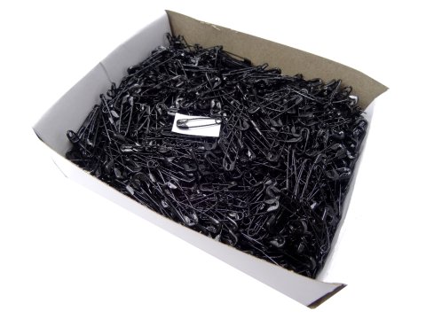 Agrafki 18mm "000" CZARNE 1728szt agrafka luzem do numerów startowych od importera