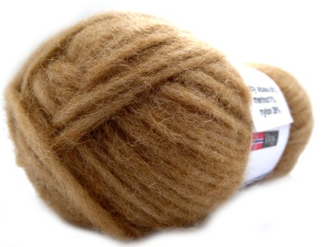 ALPACA BRIS włóczka 311 CAMEL MIODOWY Viking Garn 50g 150m mix wełny baby alpaka i merino mega wydajna GOLD-POL Warszawa