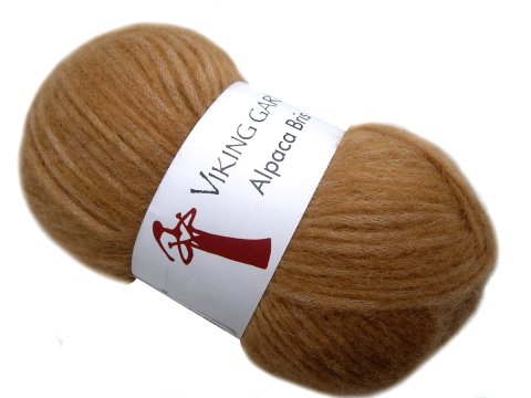 ALPACA BRIS włóczka 311 CAMEL MIODOWY Viking Garn 50g 150m mix wełny baby alpaka i merino mega wydajna GOLD-POL Warszawa