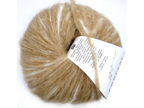 AIR ALPACA COLORS NATURAL 201 CAMEL MELANŻ piękna alpaka KATIA 50g 135m delikatna jak piórko alpaka puszysta KONIEC KOLEKCJI