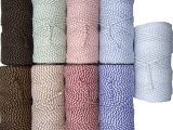 Sznurek 3mm 100m by GOLD-POL kolekcja CLASSIC BEIGE / BORDO pleciony bawełniany ozdobny sklep ze sznurkami Warszawa