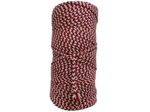 Sznurek 3mm 100m by GOLD-POL kolekcja CLASSIC BEIGE / BORDO pleciony bawełniany ozdobny sklep ze sznurkami Warszawa