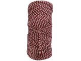 Sznurek 3mm 100m by GOLD-POL kolekcja CLASSIC BEIGE / BORDO pleciony bawełniany ozdobny sklep ze sznurkami Warszawa