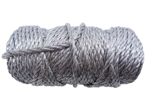 Sznurek 3mm 3PLY SREBRNY 25m by GOLD-POL trójskrętny świąteczny hurtownia sznurków GOLD-POL Warszawa