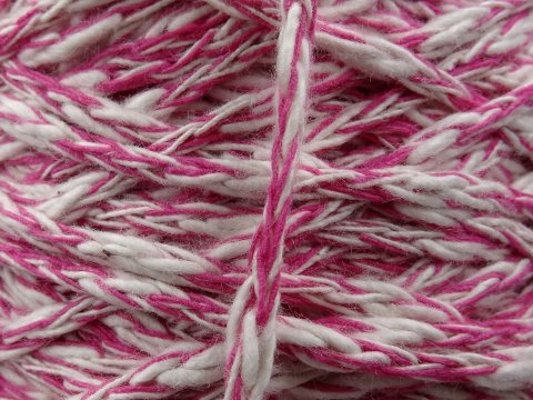 HOME COTTAGE 209 PINK ECRU od KATIA 200g 140m 3mm sznurek na letnie projekty torby dywany poduszki siatki vintage