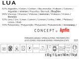 LUA włóczka 107 KORAL MELANŻ Katia 50g 160m mix eco bawełny wiskozy lny włóczki Kati największy wybór w Warszawie