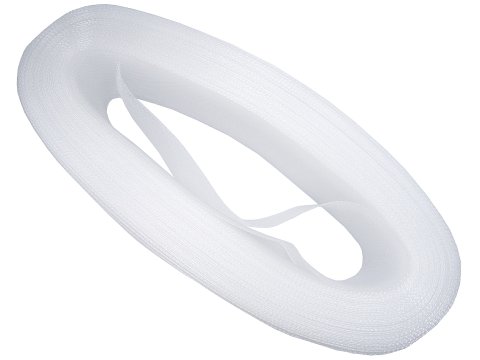 Krynolina 8cm sztywna 50m PRZEZROCZYSTA modniarska krawiecka taśma do sukni fascynatora najlepsza oferta na rynku