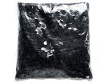 Cekiny kółka 15mm 31 CZARNE rybia łuska cena za hurt 2500g 2,5kg sklep z cekinami największy wybór Warszawa