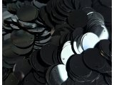 Cekiny kółka 20mm 31 CZARNE rybia łuska cena za 100g  sklep z cekinami największy wybór Warszawa