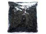 Cekiny kółka 30mm 31 CZARNE rybia łuska cena za 100g sklep z cekinami największy wybór Warszawa