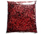 Cekiny kółka 6mm 100g hologram exotic D32 BORDO ciemny czerwony cena detaliczna 100g sklep z cekinami największy wybór Warszawa