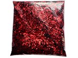 Cekiny kółka 6mm 100g metallic 3 Czerwony red cena detaliczna 100g sklep z cekinami największy wybór Warszawa