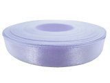 12mm wstążka atłasowa 112 Jasny Fiolet rolka 25m 100% nylon satynowa ozdobna na kokardki dekorację świąteczne