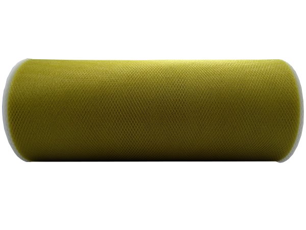 Tiul 15cm Musztarda rolka 25y czyli 22,86m tutu na pompony kokardy dekoracje imprezy ślubne