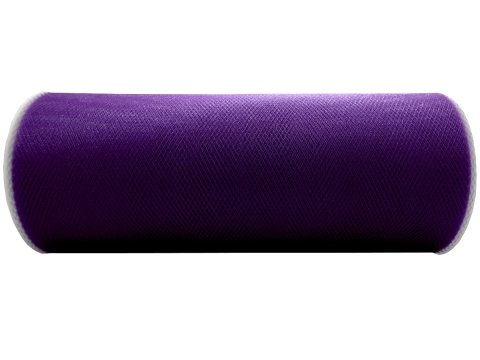 Tiul 15cm Śliwka rolka 25y czyli 22,86m tutu na pompony kokardy dekoracje imprezy ślubne