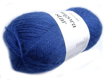 ANGORA STAR 551 Niebieski...