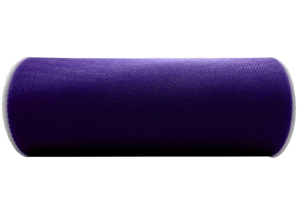 Tiul 15cm Lawenda rolka 25y czyli 22,86m tutu na pompony kokardy dekoracje imprezy ślubne