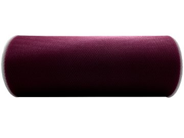 Tiul 15cm Bordo Wino rolka...