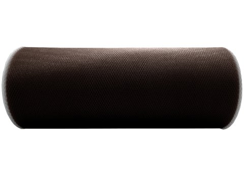 Tiul 15cm Brąz Gorzka Czekolada rolka 25y czyli 22,86m tutu na pompony kokardy dekoracje imprezy ślubne