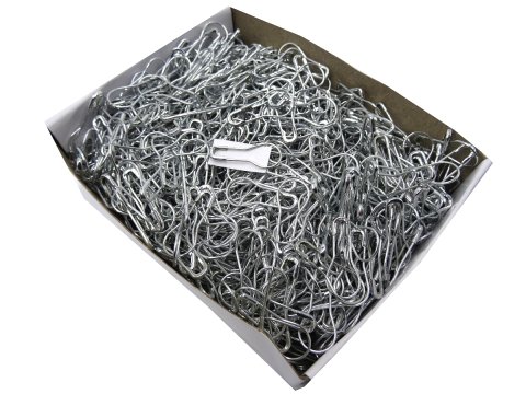 Agrafki 22mm 50szt SREBRNE znaczniki dziewiarskie odzieżowe krawieckie metalowe do metkowania importer agrafek