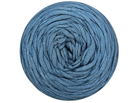Spaghetti cotton NIEBIESKI JASNY cena za 1 sztukę około 120m włóczka z recyklingu t-shirt nici bawełna s