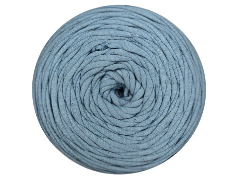 Spaghetti cotton NIEBIESKI ZGASZONY GŁADKI cena za 1 sztukę około 120m włóczka z recyklingu t-shirt nici bawełna sklep