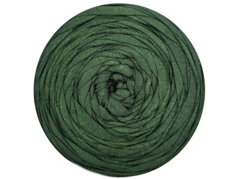 Spaghetti cotton CIEMNA OLIWKA cena za 1 sztukę około 120m włóczka z recyklingu t-shirt nici bawełna sklep warszaw