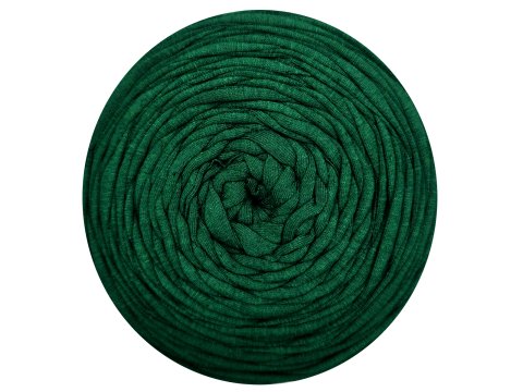 Spaghetti cotton ZIELONA BUTELKA cena za 1 sztukę około 120m włóczka z recyklingu t-shirt nici bawełna s